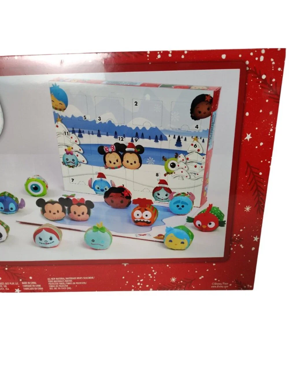 Disney Tsum Tsum 12-Day Countdown Advent Calendar With Surprise Figures